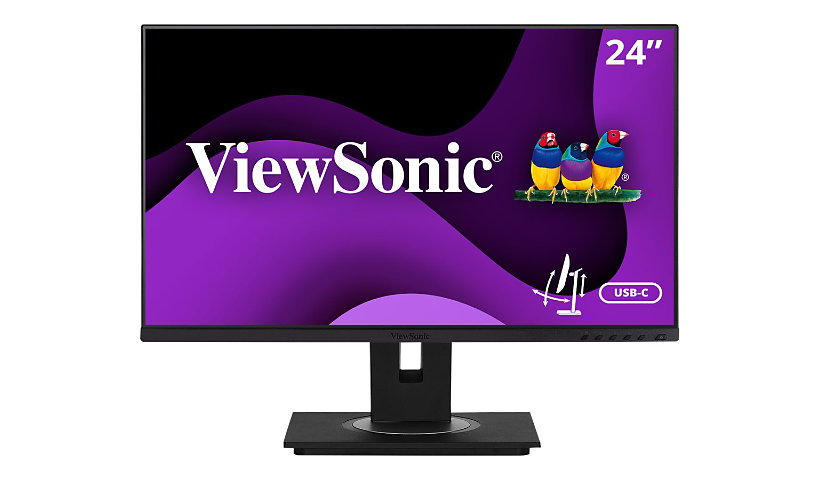 ViewSonic Graphic VG2456 24" Class Full HD LED Monitor - 16:9 - Black