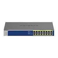 NETGEAR GS516PP - switch - 16 ports - unmanaged - rack-mountable