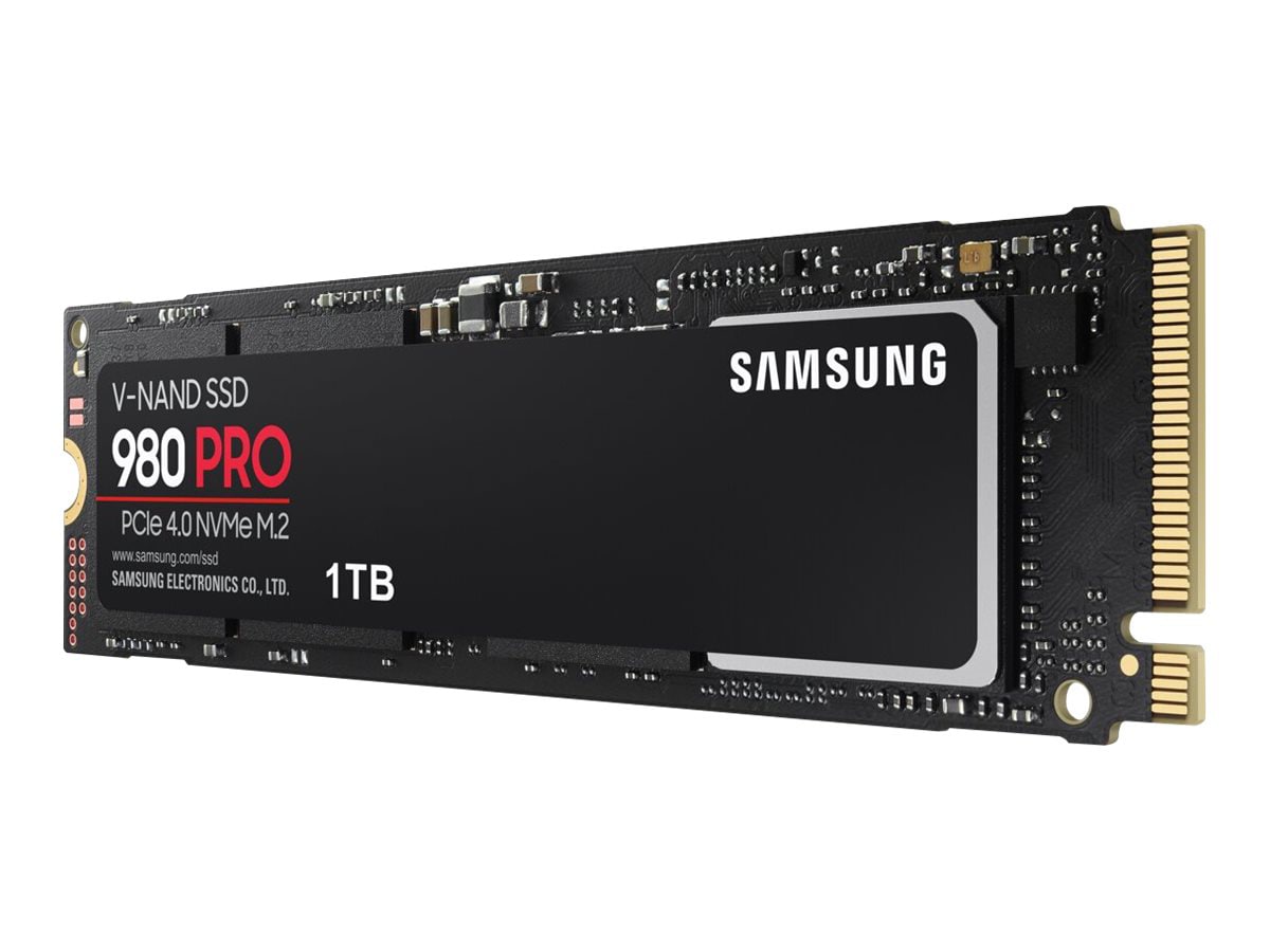 Samsung 980 PRO MZ-V8P1T0B - SSD - 1 TB PCIe 4.0 x4 (NVMe) - MZ-V8P1T0B/AM - State Drives -