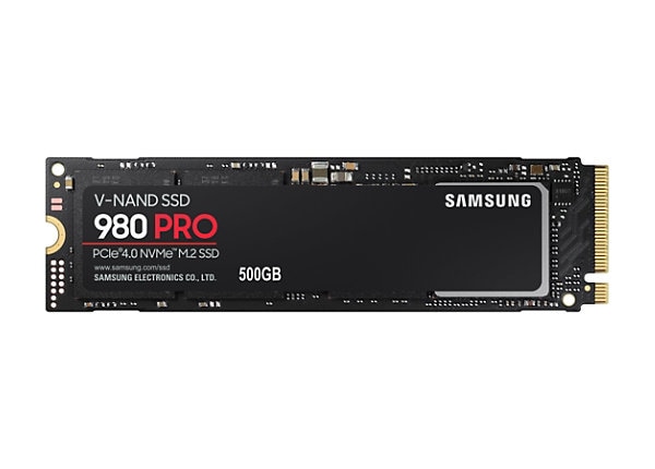 Okklusion Han Springe Samsung 980 PRO MZ-V8P500B - SSD - 500 GB - PCIe 4.0 x4 (NVMe) -  MZ-V8P500B/AM - -