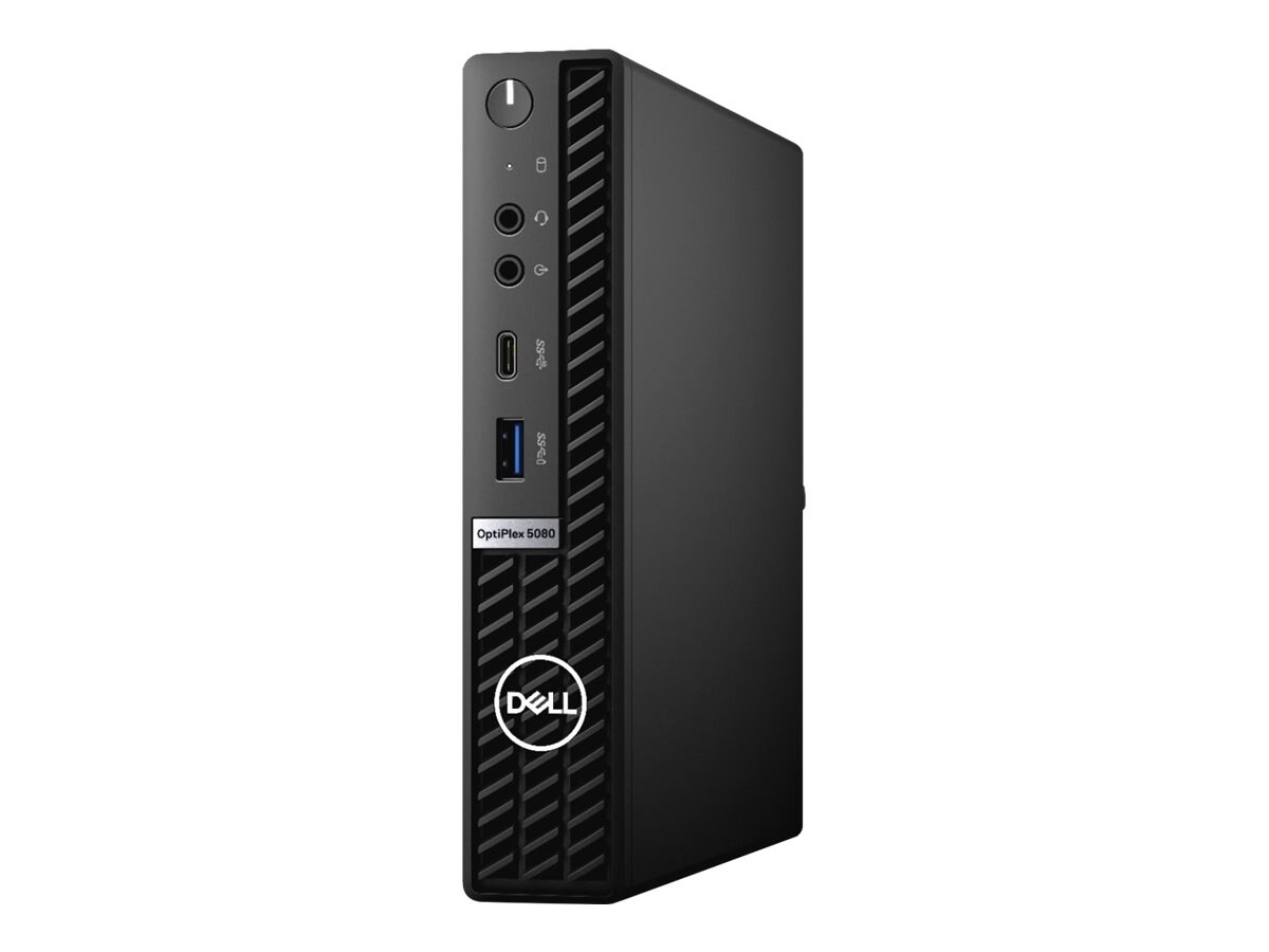 Dell OptiPlex 5080 - micro - Core i5 10500T 2.3 GHz - 8 GB - SSD 256 GB