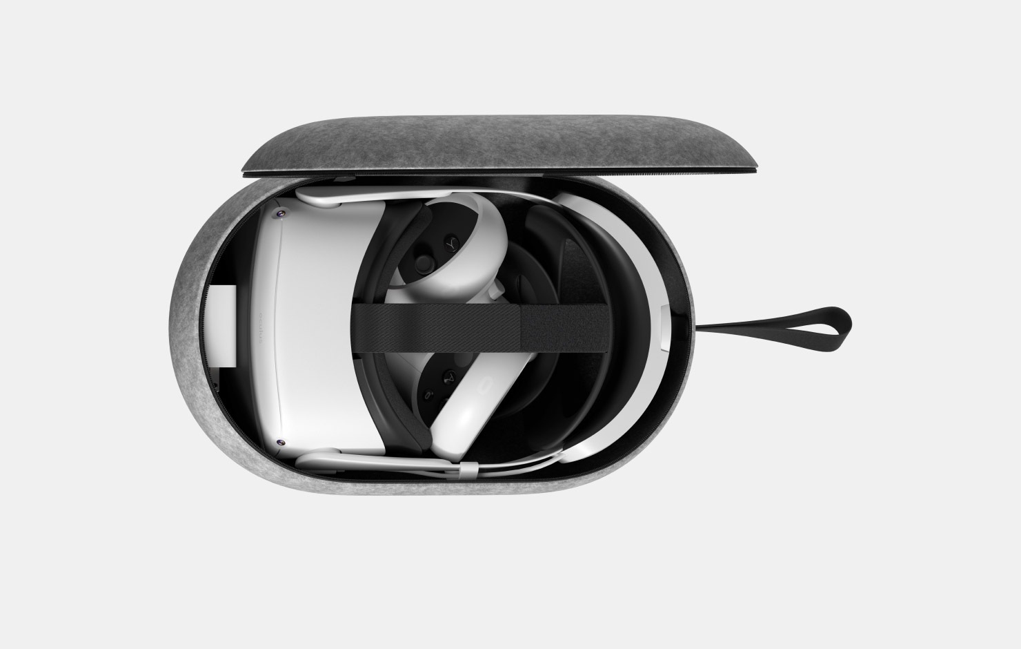 OCULUS QUEST 2 STRAP W/BATT & CASE