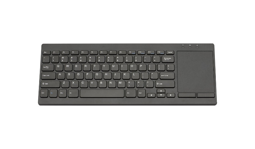 TG3 Electronics - keyboard - with touchpad - US - black
