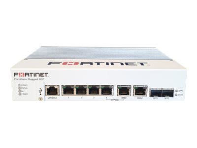 Fortinet FortiGate Rugged 60F - security appliance - with 3 years 24x7 FortiCare Support + 3 years FortiGuard Unified