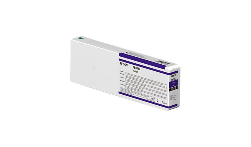 Epson T804D - violet - original - ink cartridge