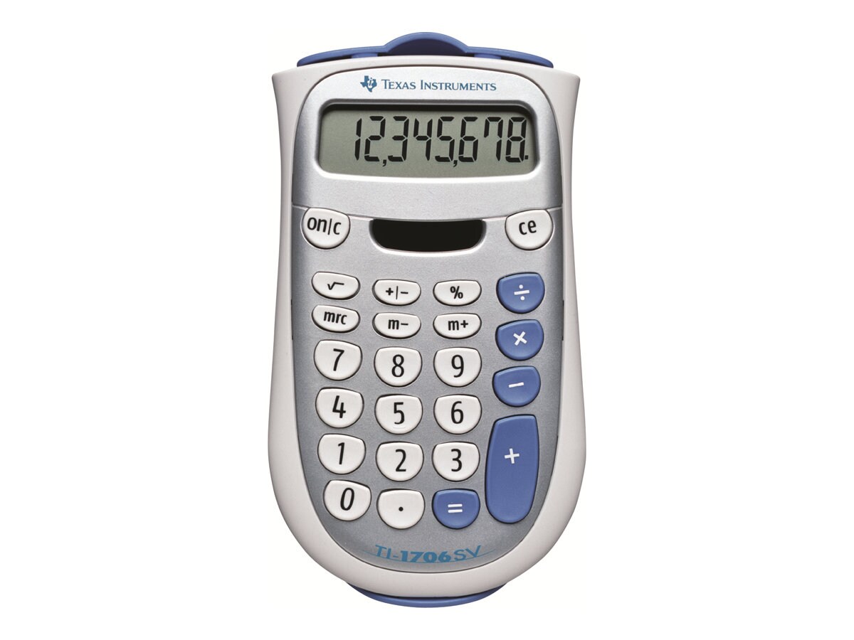 laser Veroveraar Werkgever Texas Instruments TI-1706 SV - pocket calculator - 1706SV/FBL/2L1 - -