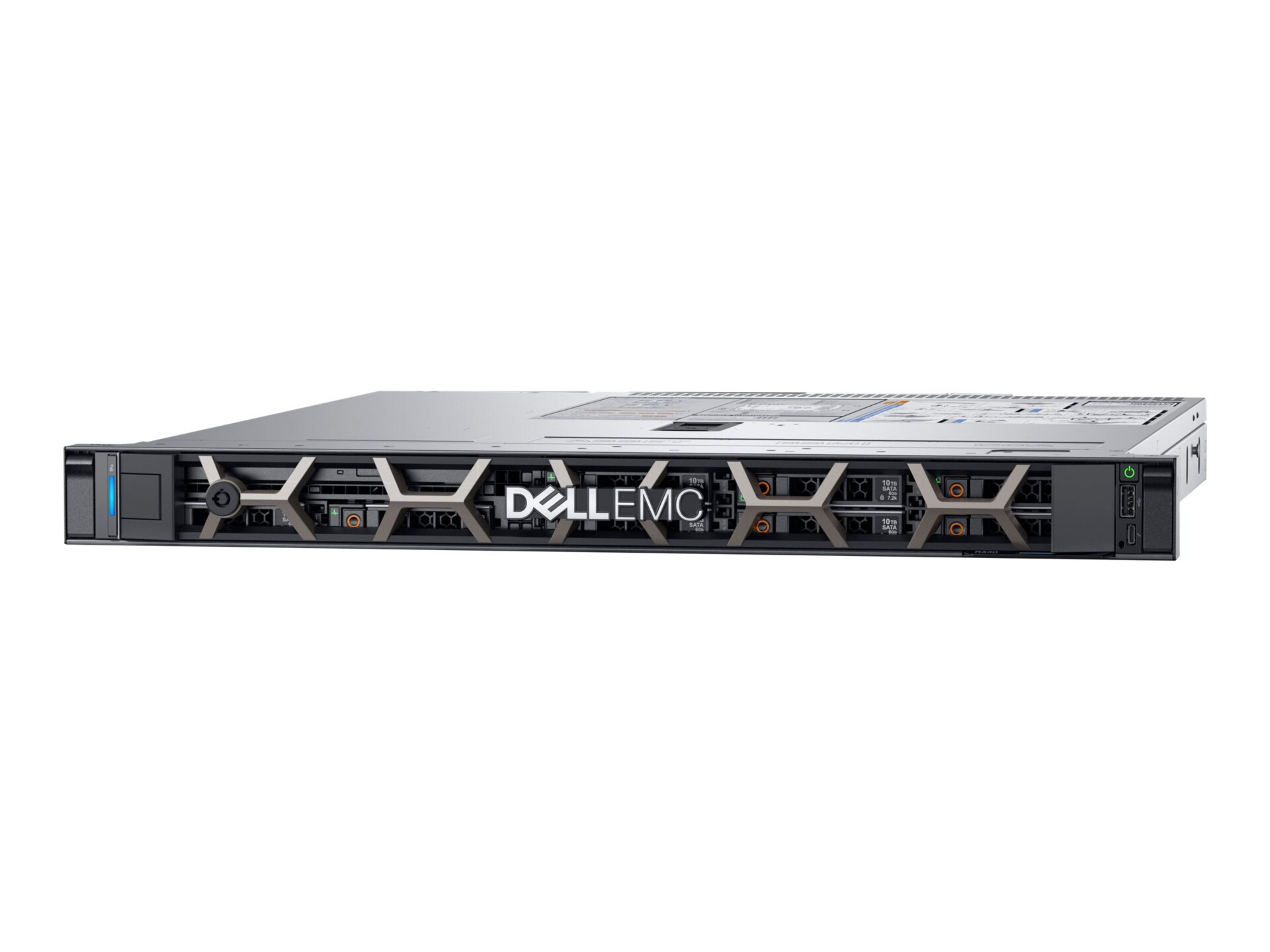 Dell PowerEdge R340 - rack-mountable - Xeon E-2234 3.6 GHz - 8 GB - HDD 1 TB