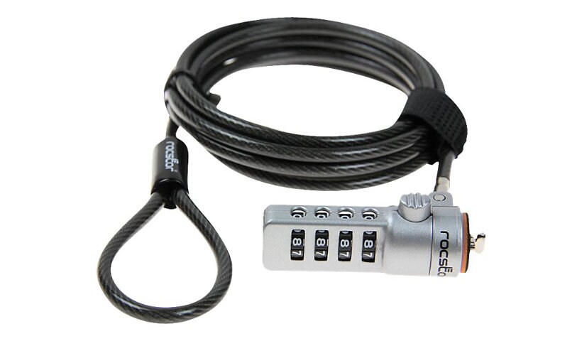Rocstor Rocbolt Premium Combination Cable Lock - câble de sécurité