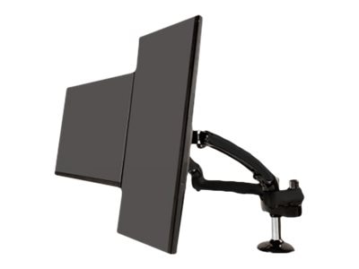 Ergotech Freedom Arm Dual LW mounting kit - for 2 LCD displays - metal gray