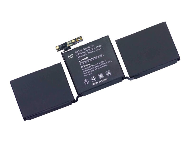 BTI A1713-BTI - notebook battery - Li-pol - 4781 mAh - 55 Wh