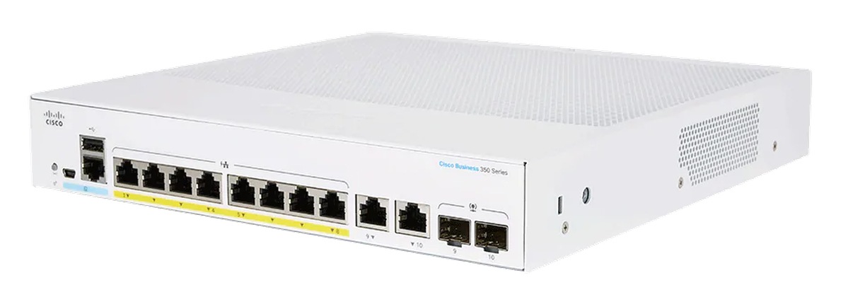 Cisco Business 250 Series 8-Port Gigabit PoE Smart Switch