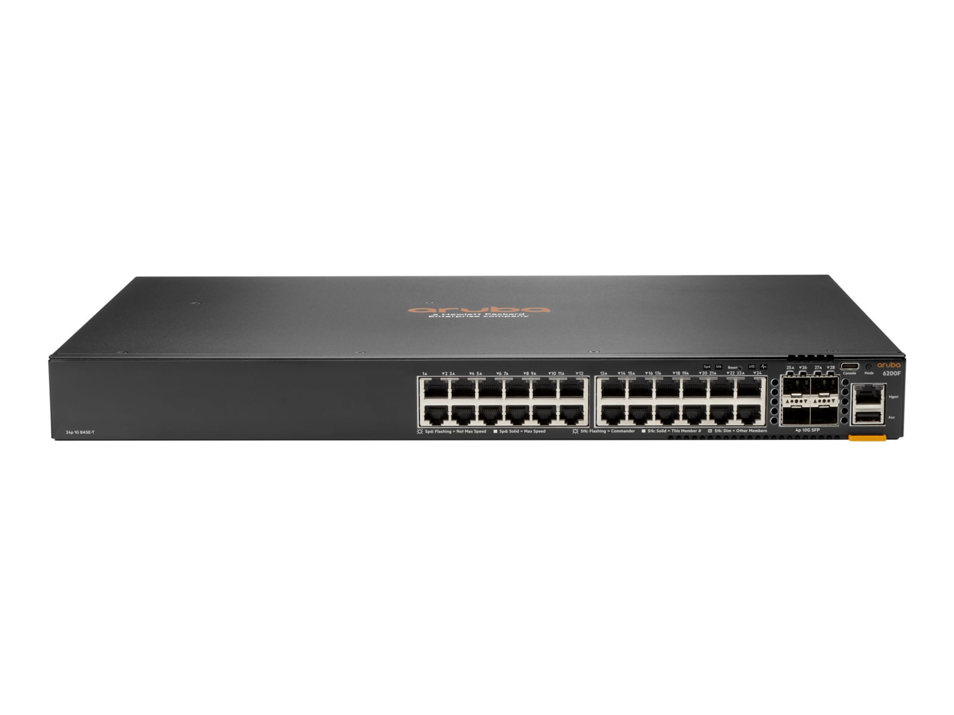HPE Aruba 6200F 24G 4SFP+ Switch - switch - 28 ports - managed - rack-mount