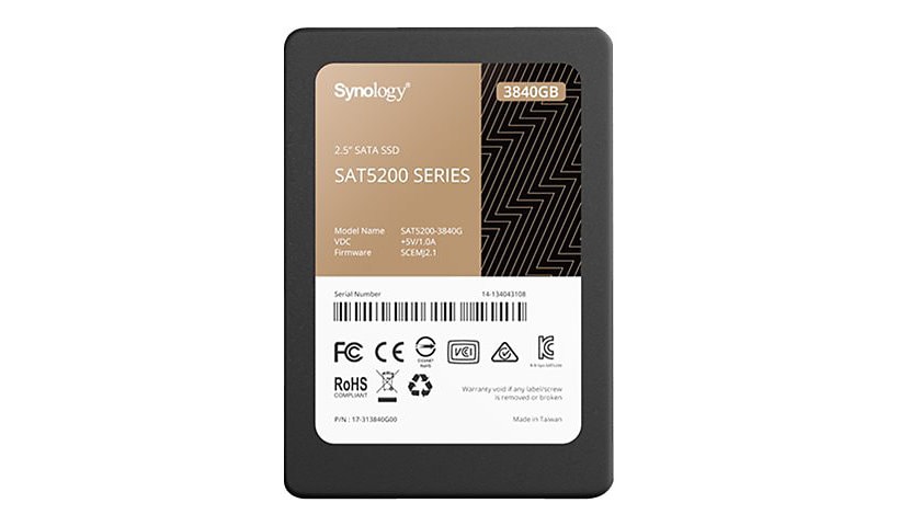 Synology SAT5200-3840G - SSD - 3.84 TB - SATA 6Gb/s