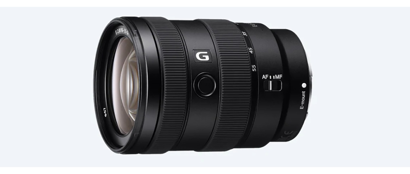 Sony SEL1655G - zoom lens - 16 mm - 55 mm