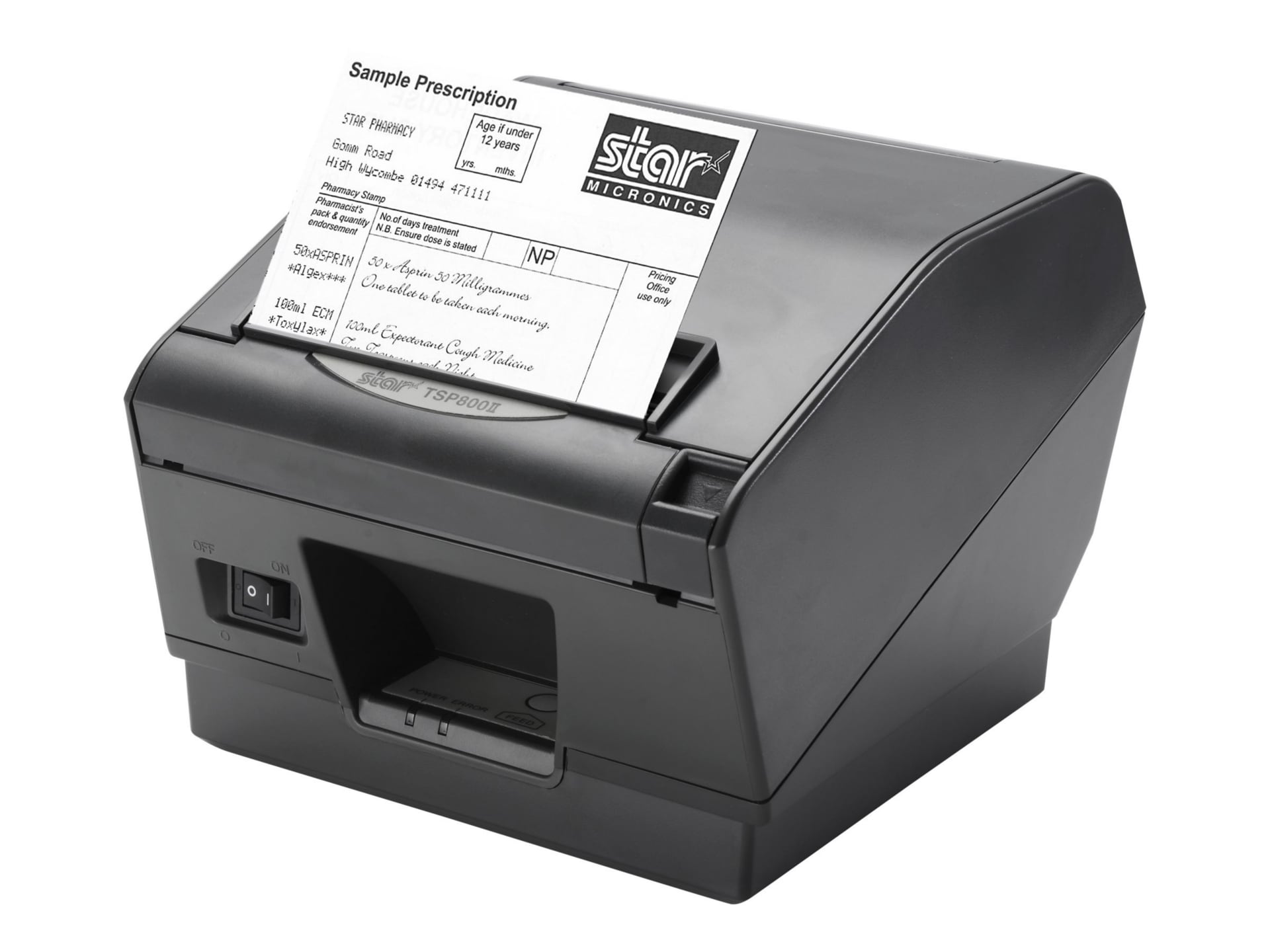 Imprimante Star TSP847II, AirPrint, 8 pts mm (203 dpi), massicot