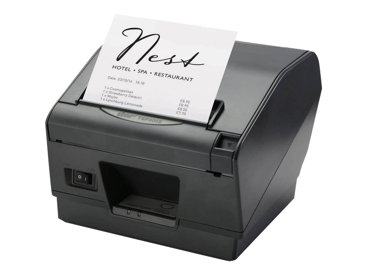 Thumbnail 3 of 6 for Star TSP TSP847II AirPrint-24L GRY US - receipt printer - B/W - direct thermal