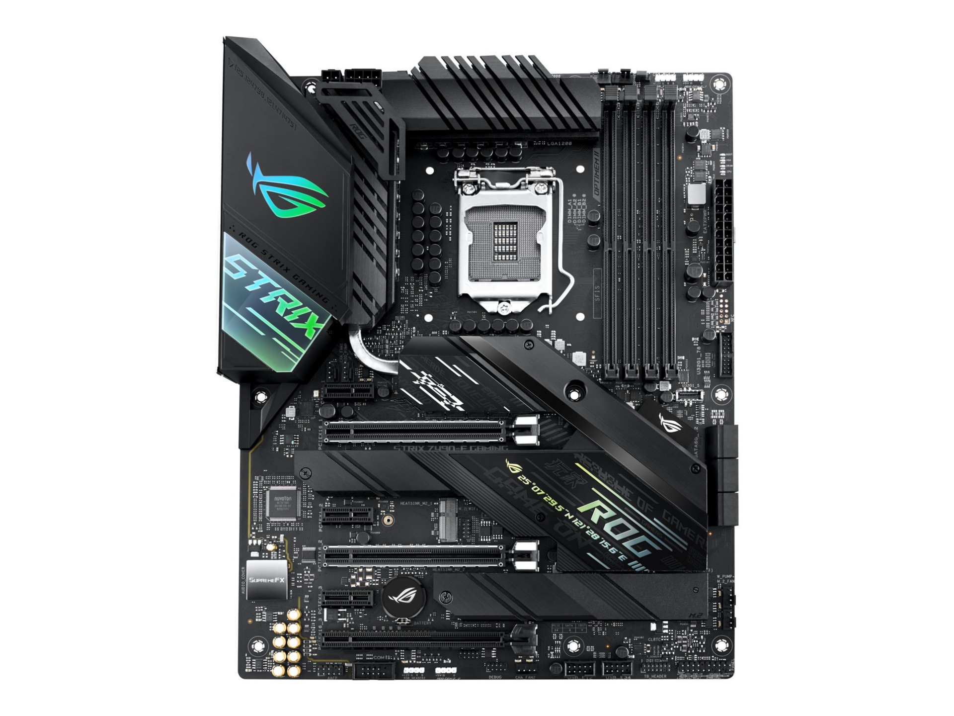 Asus Rog Strix Z490 E Gaming Motherboard Atx Lga10 Socket Z490 Rog Strix Z490 E Gaming Computer Components Cdw Com