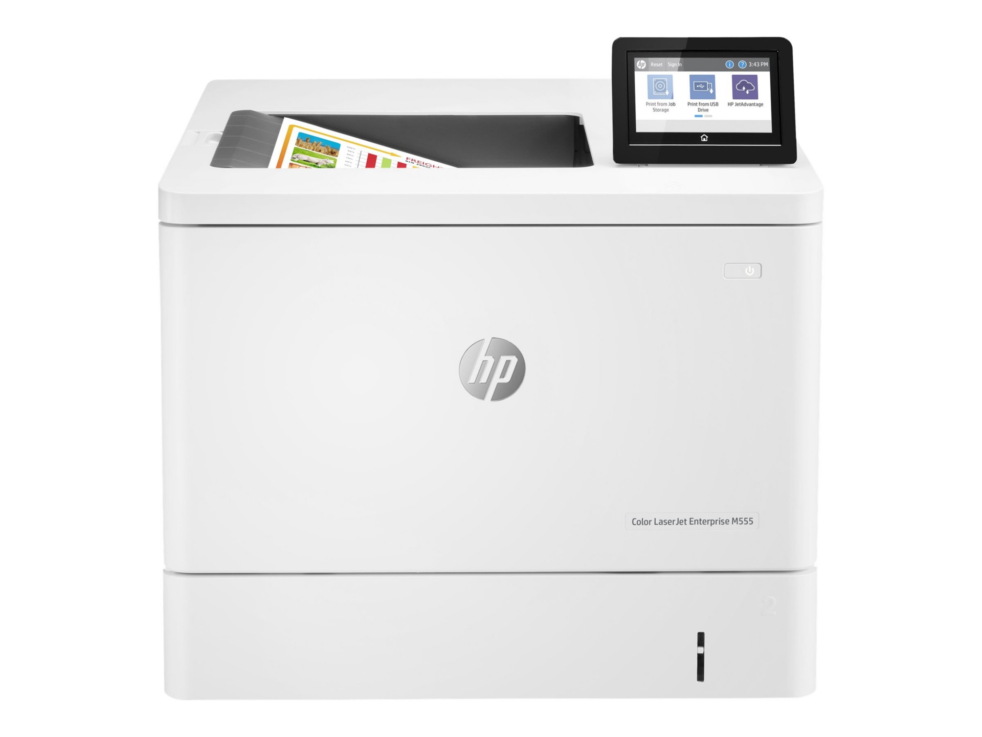 Thumbnail 2 of 8 for HP LaserJet Enterprise M555 M555dn Desktop Laser Printer - Color