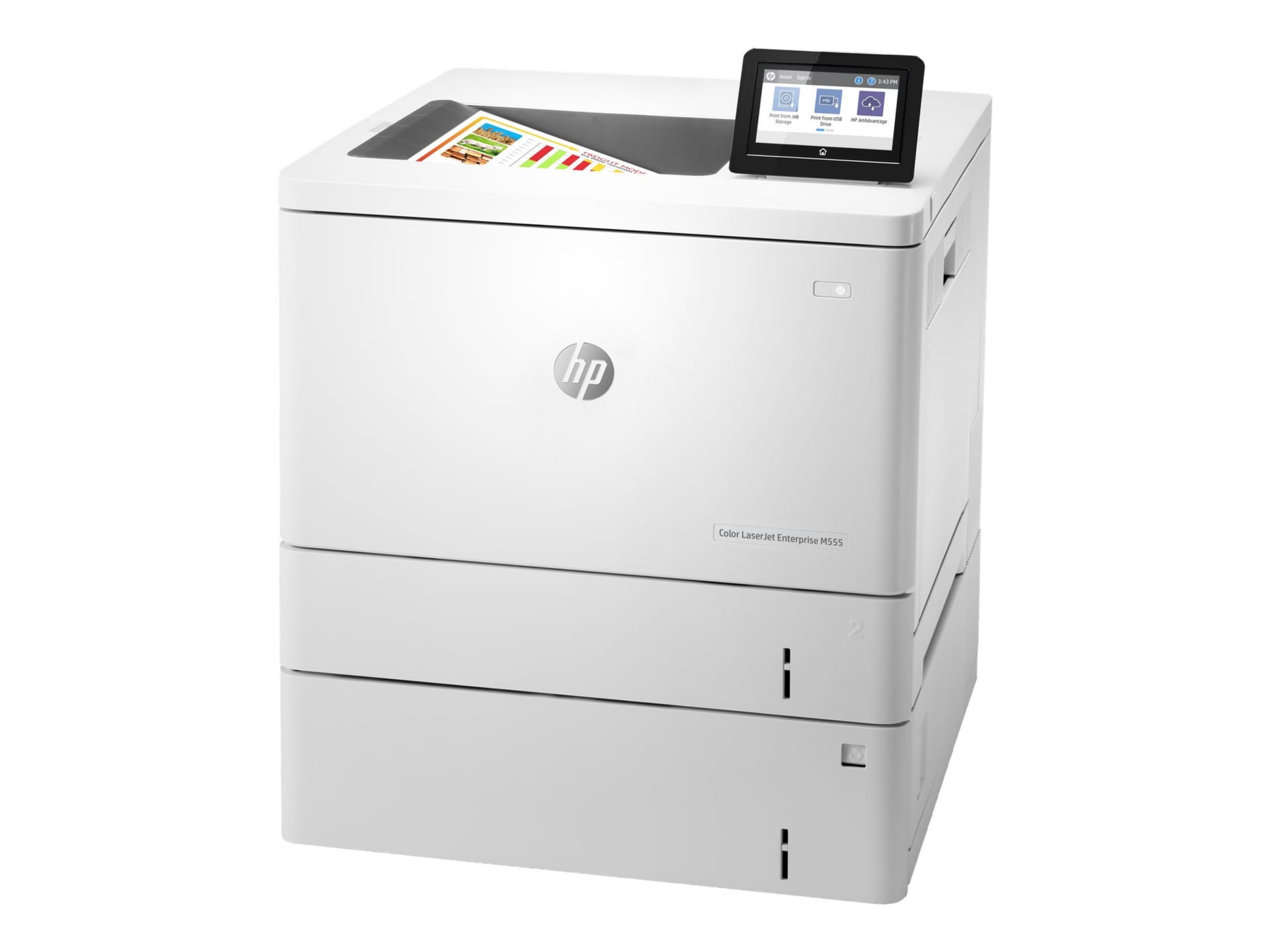 HP Color LaserJet Enterprise M555x - printer - color - laser