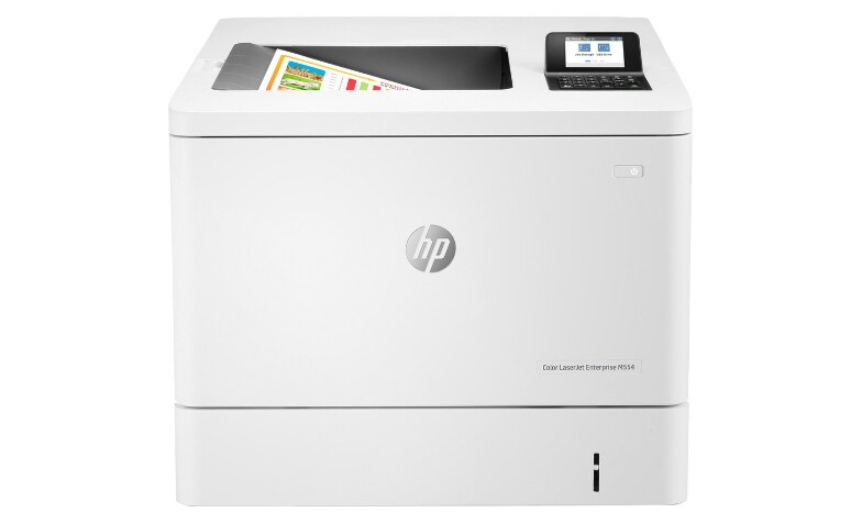 HP LaserJet Enterprise M554 M554dn Desktop Laser Printer - Color