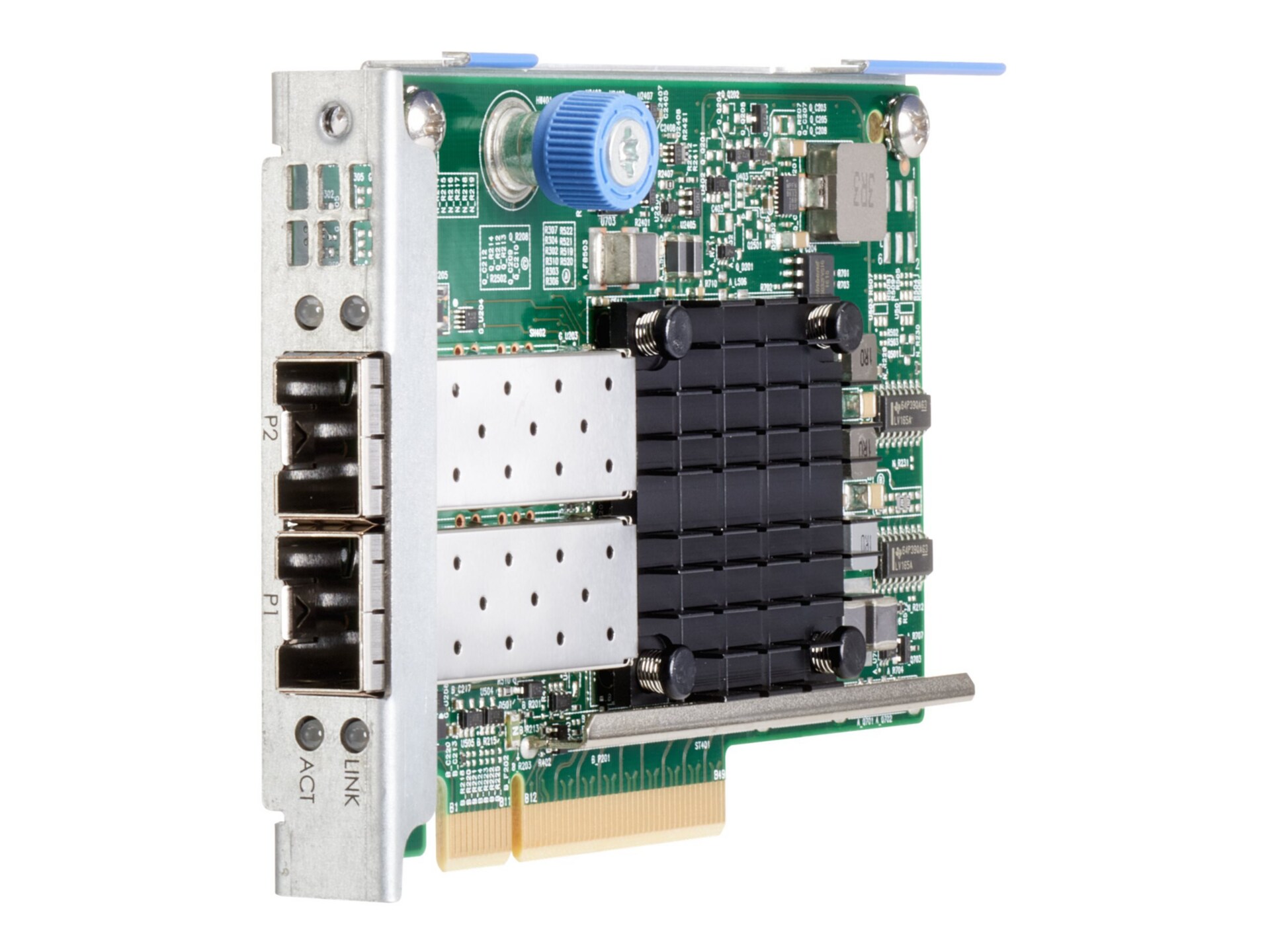 HPE 573SFP+ - adaptateur réseau - PCIe 3.0 x8 - 10 Gigabit SFP+ x 2