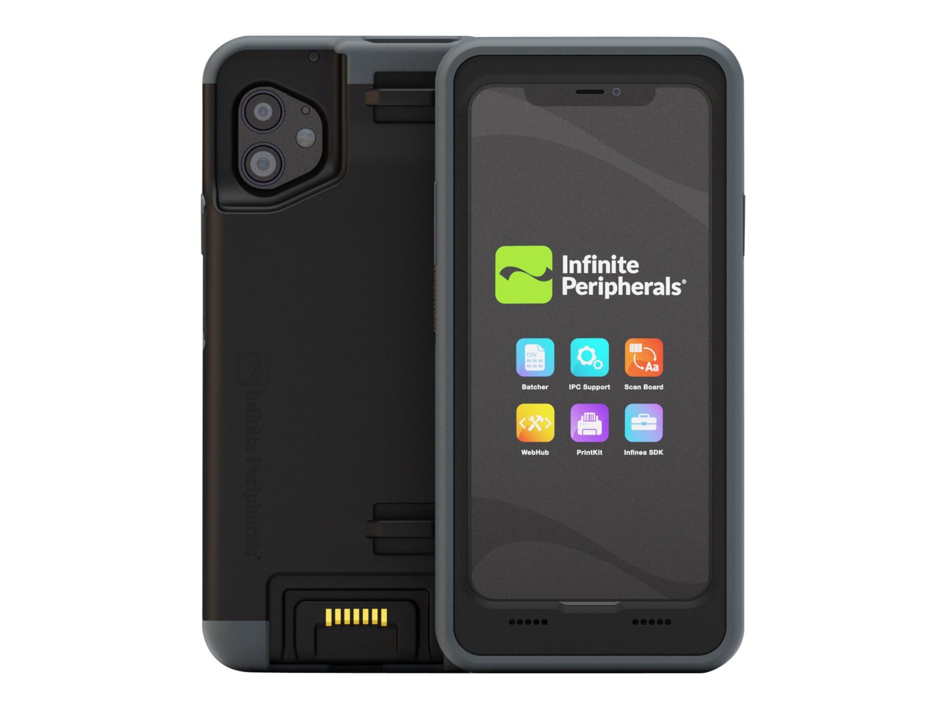 Infinite Peripherals Flex Case - back cover for cell phone / barcode scanne