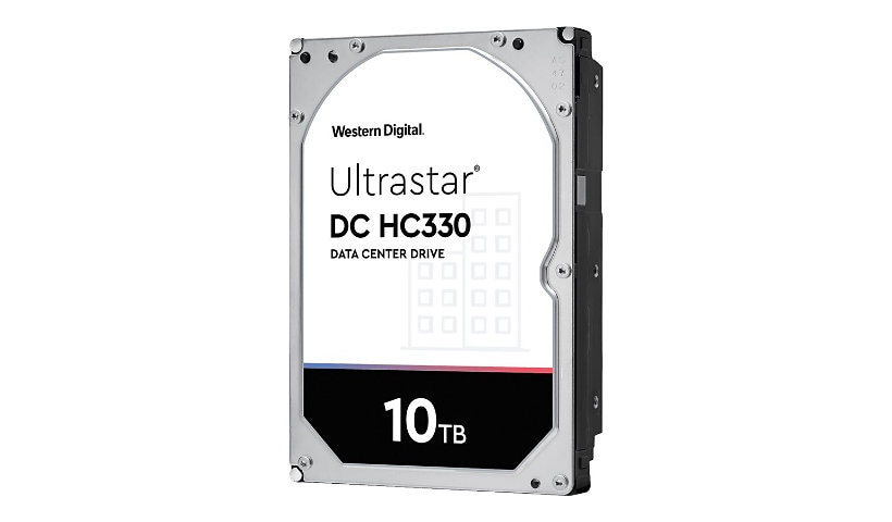 WD Ultrastar DC HC330 WUS721010ALE6L4 - hard drive - 10 TB - SATA 6Gb/s