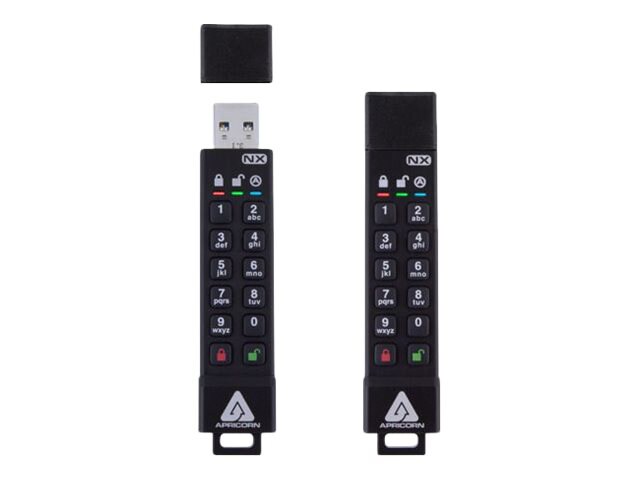 Apricorn Aegis Secure Key 3NX - USB flash drive - 128 GB