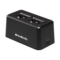 AVerMedia AW315C Microphone Charging Dock - TAA/NDAA Compliant