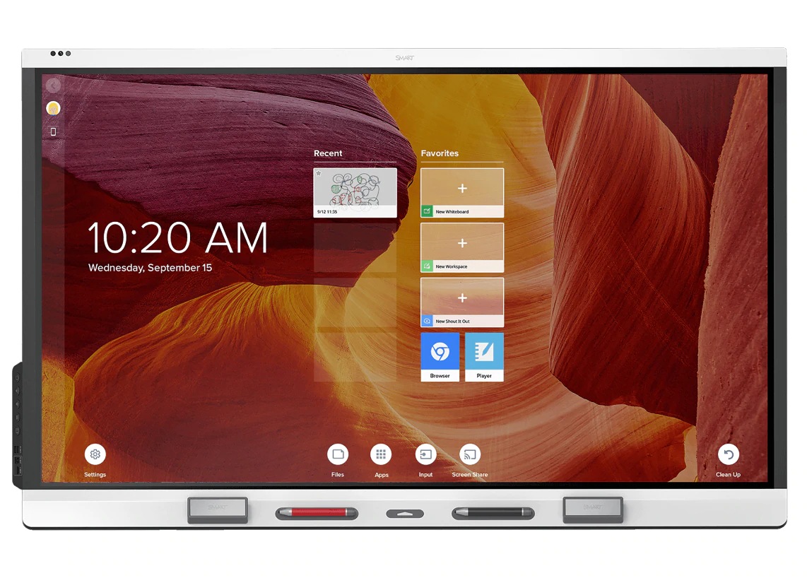 SMART 6265S 65" Interactive Display with IQ and Learning Suite