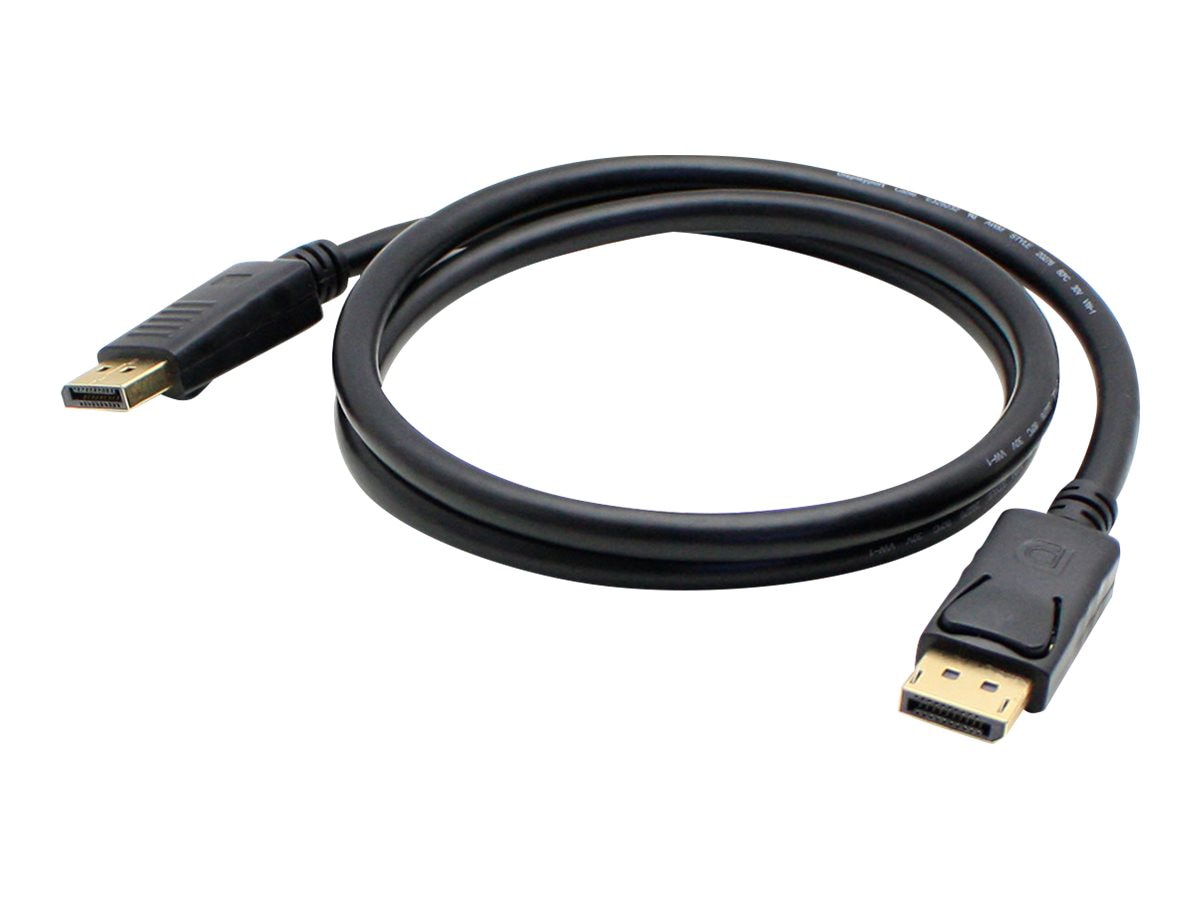 Proline 6ft DisplayPort 1.2 Male to Male Black Cable with Ferrite Choke For Resolution Up to 3840x2160 (4K UHD)