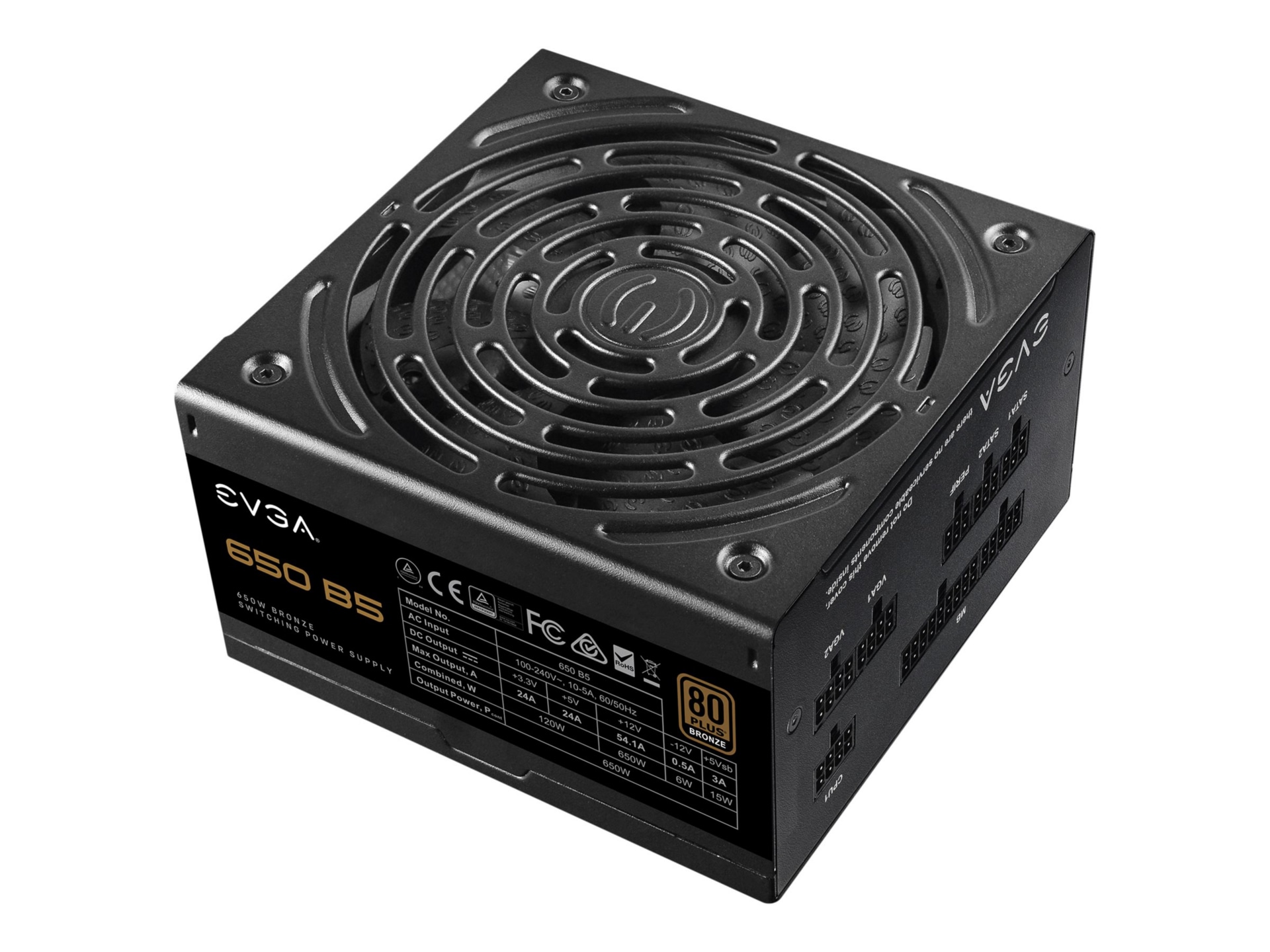 EVGA 650 B5 - power supply - 650 Watt