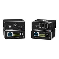 Kramer PT-2UT/R-KIT - transmitter and receiver - audio/USB/serial extender