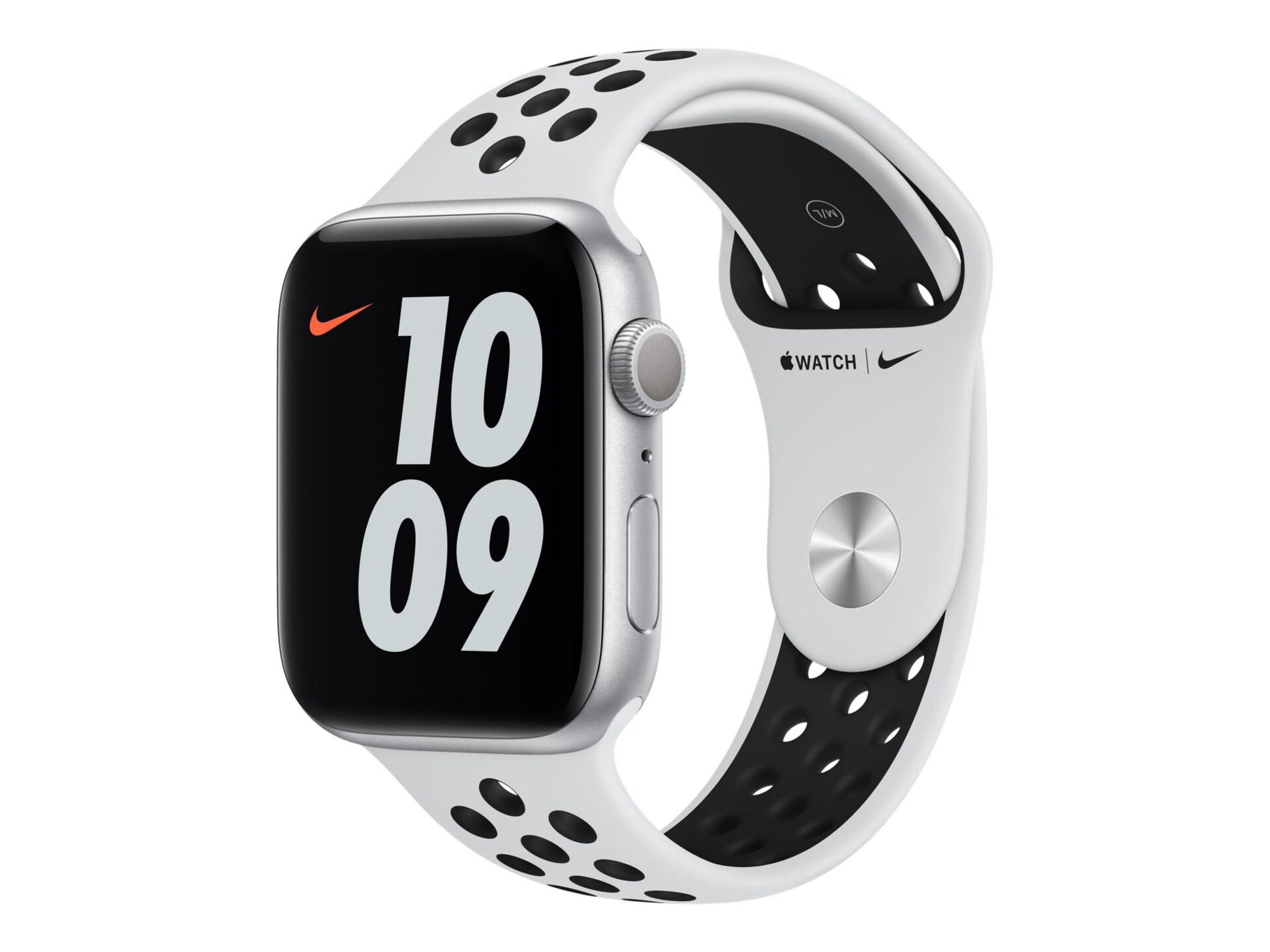 Apple Watch Nike Series 6 (GPS) - silver aluminum - smart watch with Nike s