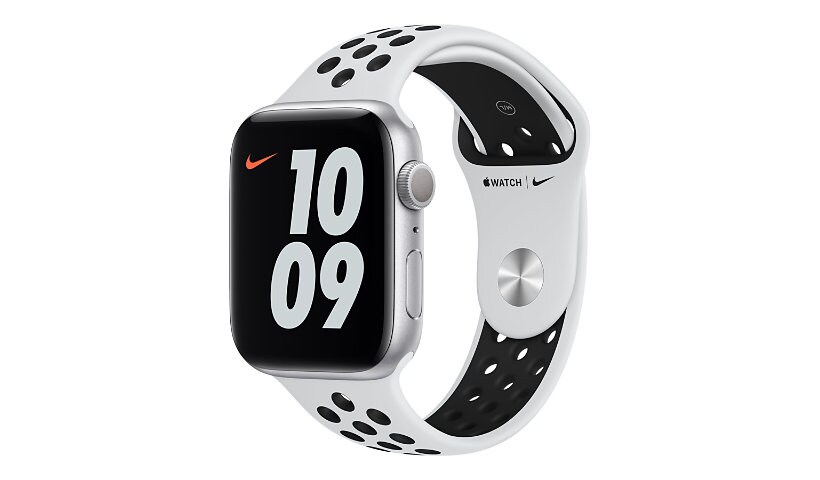 Apple Watch Nike Series 6 (GPS) - silver aluminum - smart watch with Nike s