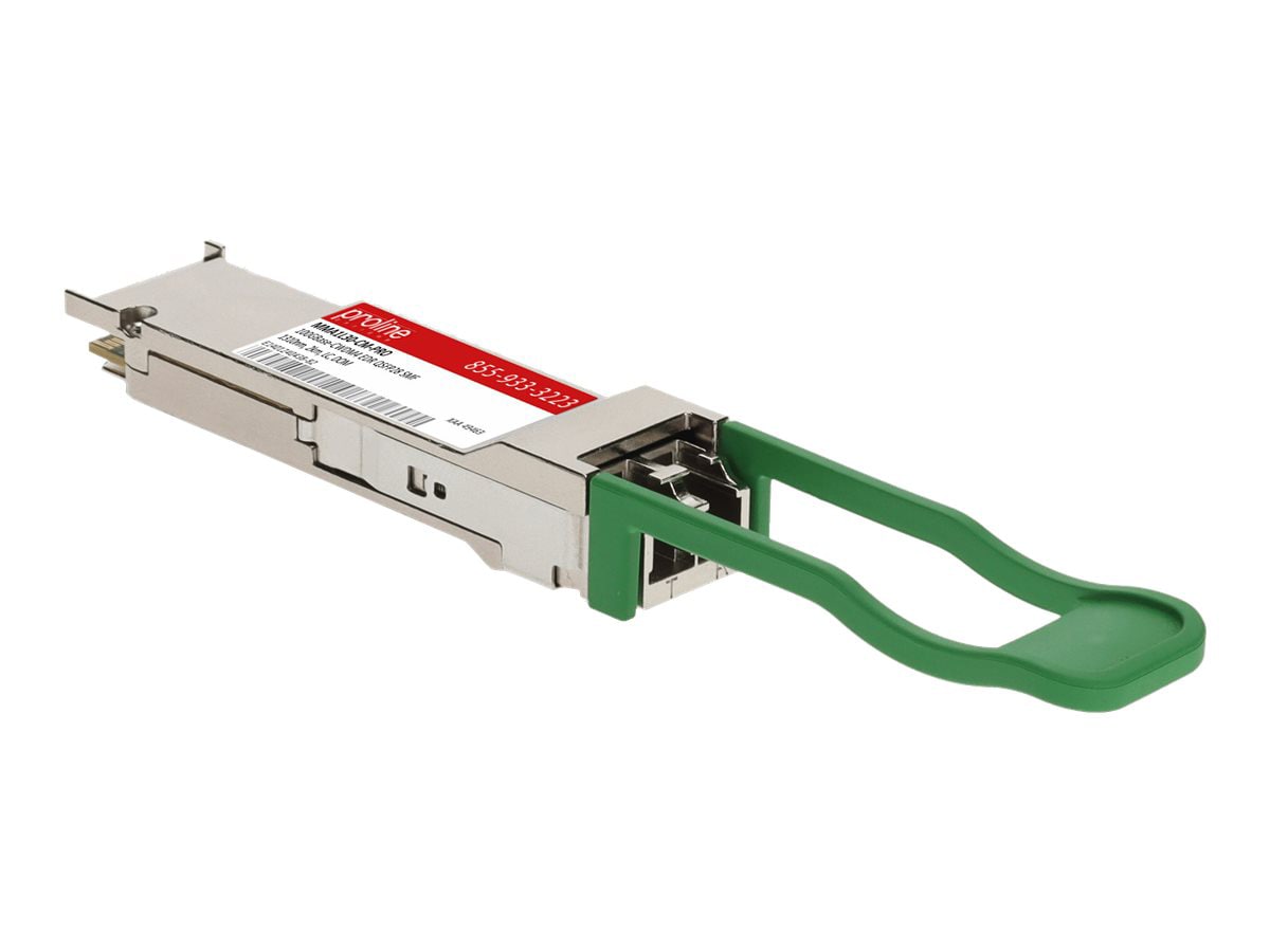 Proline Mellanox® MMA1L30-CM Compatible TAA 100GBase-CWDM4 QSFP28 Transceiver (SMF, 1310nm, 2km, LC, DOM)