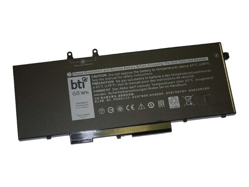 BTI 4GVMP-BTI 7.6V 68WHR LI-ION BATTERY 04GVMP, 451-BCMN, 492-BCBK, 4GVMP, 9JRYT, C5GV2, N35WM, RF7WM, X77XY