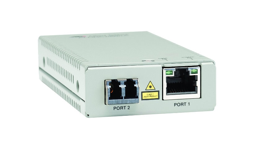 Allied Telesis AT MMC200/LC - fiber media converter - 100Mb LAN