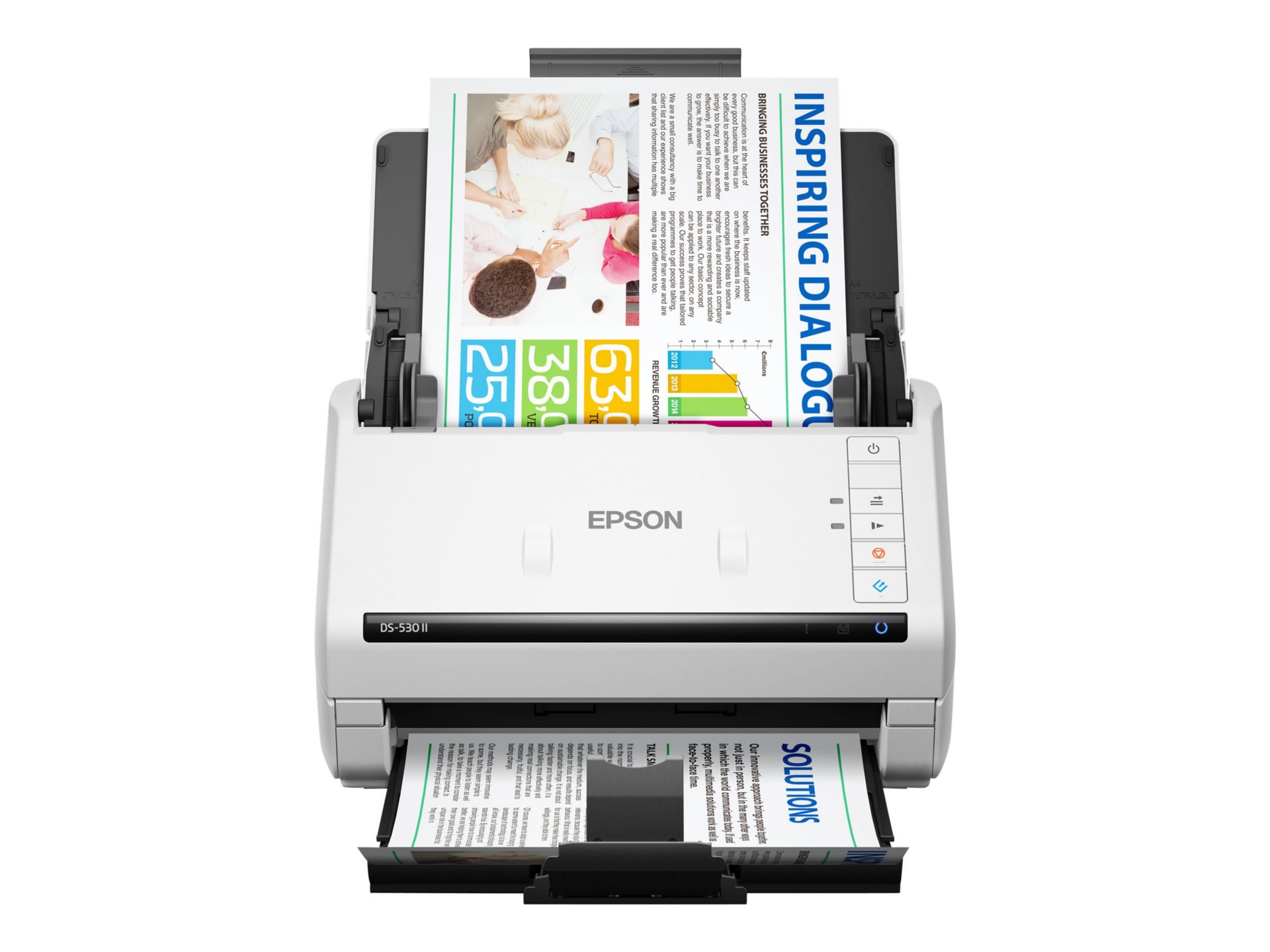 Escaner Epson Ds-530ll 35ppm Doble Cara Duplex Usb 3.0 Automatico