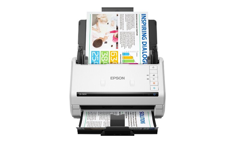 beviser Ambassade Lave om Epson DS-530 II - document scanner - duplex - desktop - USB 3.0 -  B11B261202 - Document Scanners - CDW.com