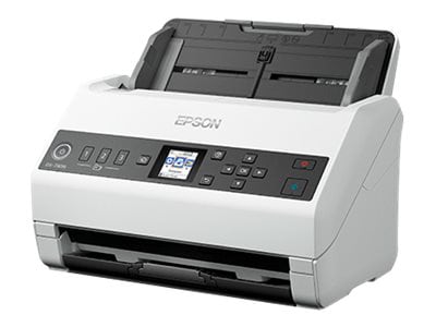 Epson DS-730N - document scanner - desktop - USB 2.0, Gigabit LAN