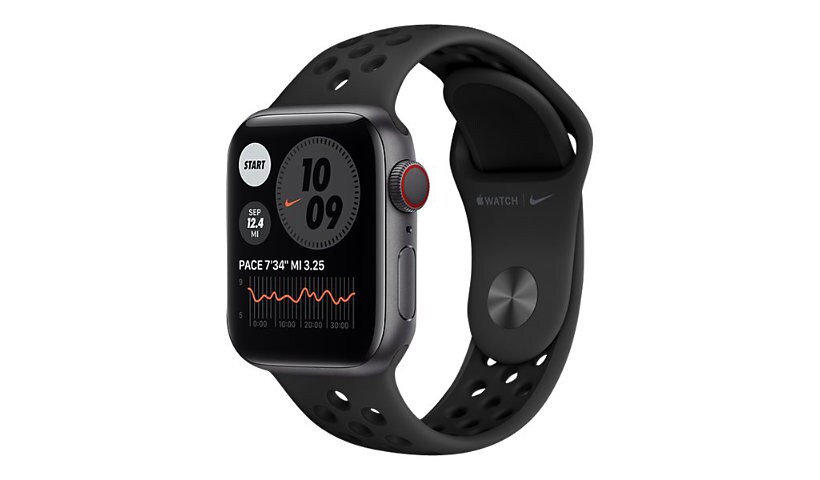 Apple Watch Nike Series 6 (GPS + Cellular) - space gray aluminum - smart wa