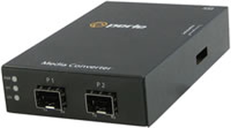 Perle S-4GPT-DSFP-XT - media converter - 10Mb LAN, 100Mb LAN, 1GbE, 4.25GbE