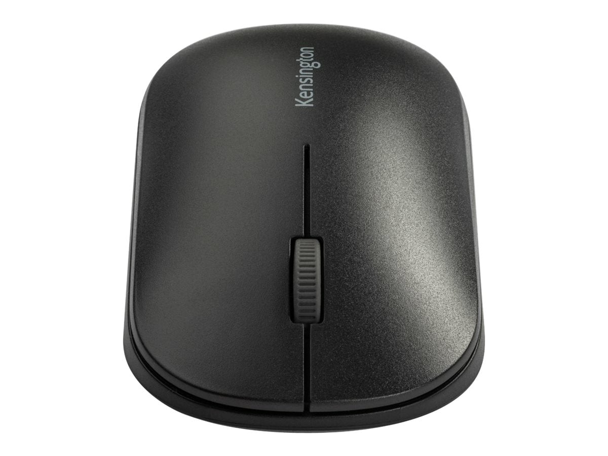 Kensington SureTrack Dual Wireless Mouse - mouse - 2.4 GHz, Bluetooth 5.0 LE, Bluetooth 3.0 - black