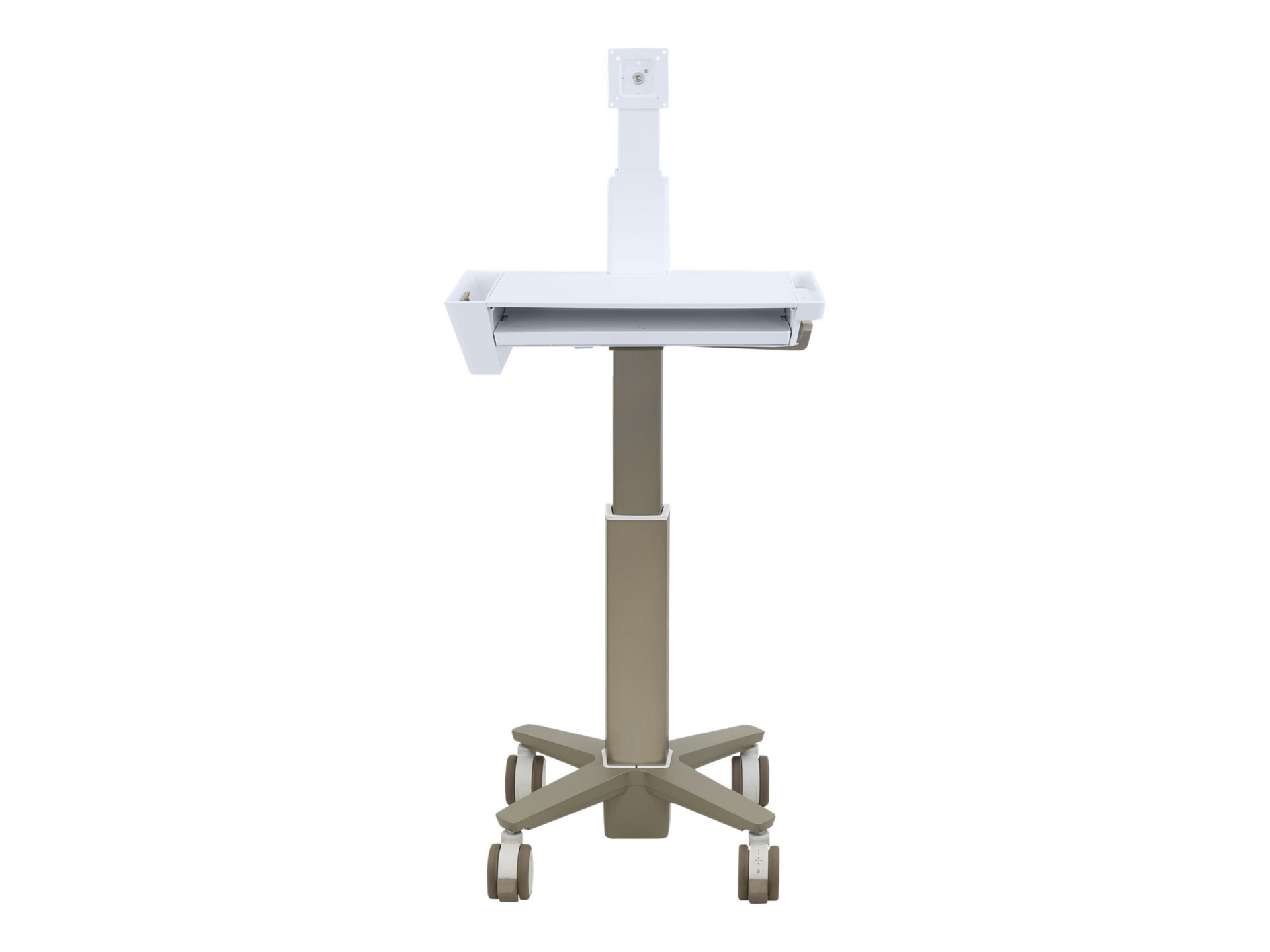Thumbnail 2 of 3 for Ergotron CareFit Slim 2.0 cart - light-duty - for All-In-One / LCD display - white, warm gray