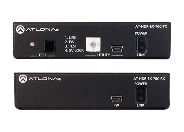 ATLONA 4K HDR SET W/IR IRS-232 & POE