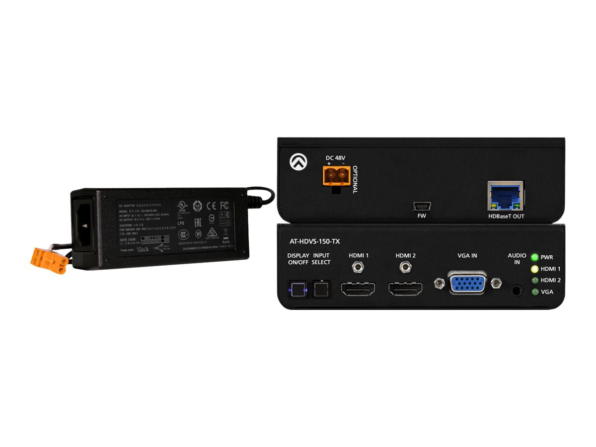 Atlona AT-HDVS-150-TX-PSK - prolongateur audio/vidéo - HDBaseT