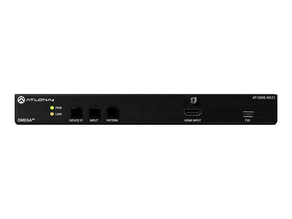 Atlona Omega AT-OME-RX21 convertisseur HDBaseT vers HDMI/scaler/annulateur audio