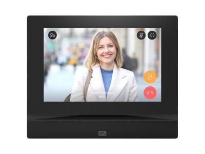2N Indoor View - control panel with touch screen - black