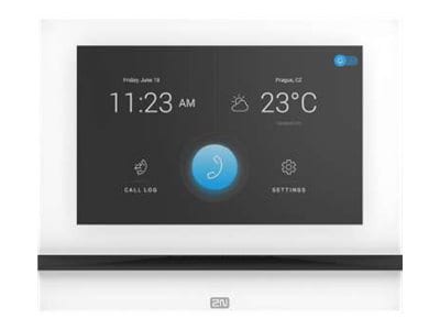 2N Indoor View - control panel with touch screen - white